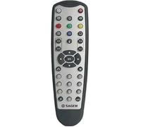 Télécommande TNTSAT et TNT Sagem - ISD91HD / DS86HD / DS87HD - Télécommande simple - Noir