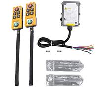 Télécommande Torvex, commande à distance pour grue à 2 boutons, boîtier ABS étanche pour levage industriel (380 V CA)