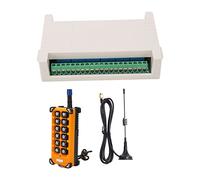 Télécommande Torvex, kit d'encodeur de télécommande sans Fil 433 MHz à 12 Boutons avec antenne, contrôleur de Relais 12 canaux pour systèmes de Commutation (24 V CC)