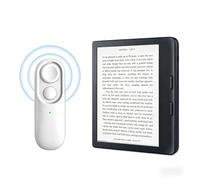Télécommande Tourne Page Commande pour Lecture Kobo au Lit, Télécommande Bluetooth, Accessoires pour la Kobos, Exclusivement pour Kobo Clara 2E/BW/Colour, Libra 2/Colour, Sage, Elipsa 2E, Blanc