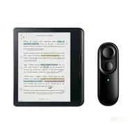 Télécommande Tourne Page Commande pour Lecture Kobo au Lit, Télécommande Bluetooth, Accessoires pour la Kobos, Exclusivement pour Kobo Clara 2E/BW/Colour, Libra 2/Colour, Sage, Elipsa 2E, Noir