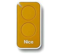 Télécommande Transmetteur Radiocommande NICE INTI 2 Jaune Rolling Code Original
