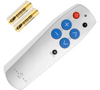 Télécommande TV à Gros Boutons - Mode d'emploi en Français - Facile à Utiliser et à Configurer - Télécommande TV Universelle et de Base - Cadeaux pour la Démence
