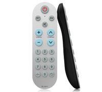 Télécommande TV d'apprentissage pour personnes âgées, personnes âgées, télécommande universelle à gros boutons (télécommande d'origine requise)