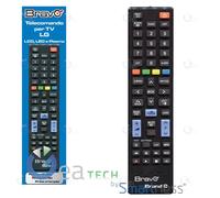 Télécommande TV de rechange BRAVO BRAND 2 COMPATIBILE LG Noir Programmée