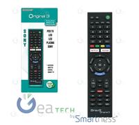 Télécommande TV de Rechange BRAVO ORIGINAL 3 COMPATIBILE Sony, Déjà Programmée