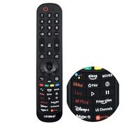 Télécommande TV de rechange pour LG MR21GA / MR21GC / MR22GA / MR22GN / MR23GA / MR24GA - Avec pointeur et fonction vocale