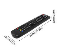 Télécommande TV de remplacement pour Celcus dled32167HD TV