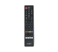 Nedis Télécommande de remplacement préprogrammée pour TV LG Boutons streaming Noir