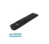 Télécommande TV de remplacement Vestel pour BRANDT B3220HDLED