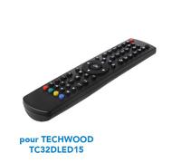 Télécommande TV de remplacement Vestel pour TECHWOOD TC32DLED15