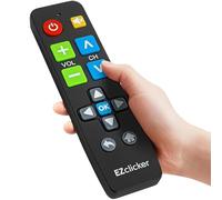 Télécommande TV EZclicker pour Sony | Télécommande Universelle à Grands Boutons Uniquement pour Tous Les Sony (Noir) Simplifiée et Facile à Utiliser (2 Piles AAA Non incluses)