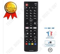 Télécommande TV - LG - AKB75095308 - Compatible 43UJ6309 49UJ6309 - Contrôle jusqu'à 10m - ABS