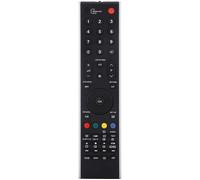 Télécommande TV pour Toshiba CT-90327 - Toshiba - Multi-fonctionnelle - Clavier - Noir
