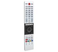 Télécommande TV - Toshiba - CT-90430 - Ultra HD - Compatible avec plusieurs modèles - Durable en ABS