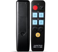 Télécommande Tv Universelle À Grands Boutons Pour Seniors Avec Rétroéclairage, Télécommande Tv Universelle - Simple Et Facile À Utiliser