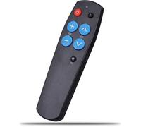Télécommande Tv Universelle - Simple Et Facile À Utiliser, Idéale Pour Les Personnes Âgées, Compatible Avec Toutes Les Marques De T