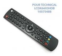 Original Télécommande Pour Technical LCDX6603HDB 10075488