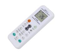 Télécommande universelle 1000 en 1 for climatiseur K-1028E, écran LCD numérique, compatible avec Panasonic, Sharp, Samsung et Gree.