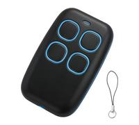 Télécommande Universelle 4-en-1 433MHz Multifréquence, Rolling Code et Code Fixe, Télécommande Copieuse Étanche Compatible Came TOP432EE/NA/EV pour Portes de Garage, Portails, Volets Roulants, Bleu