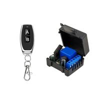 Télécommande universelle 433 MHz for portail, mini module récepteur relais DC 12 V 10 A for porte de garage à LED