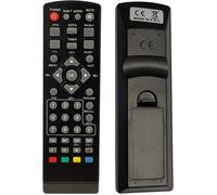 Télécommande Universelle 7en1 Compatible pour Décodeur TNT DVB-T Strong Engel Metronic Strom LiveTNT Xoro