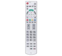 Télécommande universelle à boutons sensibles, remplacement universel avec une portée jusqu'à 10 mètres (38 pieds), pour téléviseurs Panasonic