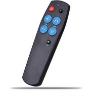 Télécommande universelle à grand bouton facile et simple pour personnes âgées - Télécommande d'apprentissage pour télécommande infrarouge - Fonctionne avec les grandes marques de téléviseurs