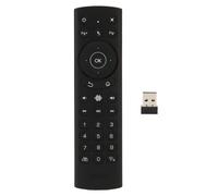 Télécommande universelle avec fonction de saisie vocale, technologie Bluetooth double mode apprentissage infrarouge 2,4 GHz, télécommande