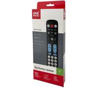 One For All Télécommande universelle URC6821 2-en-1 Big Button Senior Noir