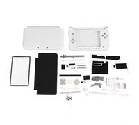 Télécommande Universelle Boîtier Complet, Coque De Protection PC Case Full Housing Case Cover Shell Avec Boutons Pièce De Rechange Pour 3DS XL Game 4 Couleurs(Blanc)
