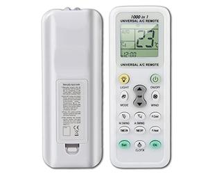 Telecommande Universelle Clim, paramètres en Un clic LCD A/C contrôleur de climatisation 1000 en 1, pour Panasonic Sharp Samsung Fujitsu Gree Guangda Guqiao Helton Hemilton Hicon His