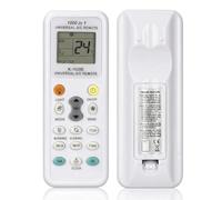 Télécommande Universelle Climatiseur, A/C Télécommande LCD Numérique | 1000 En 1, Compatible Avec Plus De 1000 Marques Telles Que Gree, Midea, Samsung, Sanyo, Sharp, Haier, TCL, Whirlpool