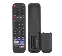 Télécommande Universelle Compatible avec Les Téléviseurs Hisense, Télécommande De Remplacement for Smart TV 4K UHD Android Hisense, avec Netflix Et Prime Video.