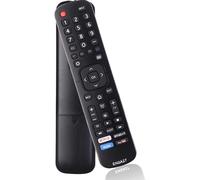 Télécommande universelle compatible avec tous les téléviseurs intelligents Hisense, y compris les téléviseurs intelligents 4K HD UHD.