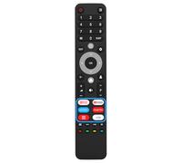 Télécommande universelle de rechange Chiq pour tous les téléviseurs intelligents SABA, Changhong et Chiq LED LCD 4K, avec 6 touches de raccourci, aucune configuration nécessaire