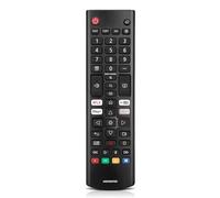 Télécommande universelle de rechange pour LG AKB76037605 compatible avec les téléviseurs LG UHD OLED EVO QHD QNED NanoCell 4K 8K Smart TV