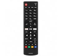 Télécommande universelle de rechange pour téléviseur LG AKB75095308 avec boutons Netflix et Amazon | Compatible Smart TV | Installation facile | Design léger