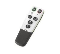 DORO - HANDLEEASY 321RC - TÉLÉCOMMANDE UNIVERSELLE POUR TV OU CHAÎNE HI-FI - UTILISATION FACILE - BLANC/NOIR