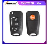 Télécommande universelle filaire Xhorse XK Series XKHY02EN pour e voiture VVDI, compatible VVDI2 / VVDI Mini / Key Tool Max, style Hyundai