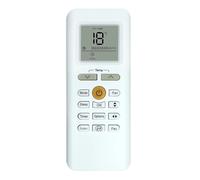 Télécommande universelle for climatiseur RG70A/BGEF, compatible avec Midea, RG70E/BGEF, RG70C/BGEF, RG70E1/BGEF