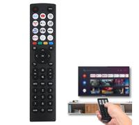 Télécommande universelle Hisense pour téléviseur Hisense, aucune configuration requise, pour téléviseurs intelligents Hisens e 4K HDTV LCD LED (noir)