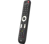 Télécommande universelle IR One For All Evolve 4 URC 7145 Noir pour 4 appareils, capteur grand angle et télétexte