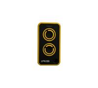 Télécommande universelle JANE IRIS TOP jaune pour portail et porte de garage