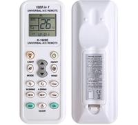 Télécommande universelle K-1028E pour climatiseurs. Télécommande numérique LCD 1000 en 1 pour climatiseurs. Compatible avec Fujits