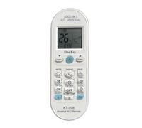 Télécommande Universelle KT-e08 for climatiseur Toshiba, Panasonic, Sanyo, Fujitsu, série 6000 en 1, Une Touche