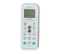 Télécommande Universelle LCD for climatiseur K-1028E, 1 pièce, for Panasonic Sharp, Samsung, Fujitsu, Haier, Hemilton, Hicon