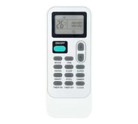 Télécommande universelle LCD pour climatiseur DG11J1 01 | Boîtier ABS avec boutons ergonomiques et mode intelligent, fonctions veille et minuterie, circuit de faible puissance