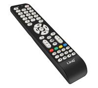LinQ Télécommande universelle pour TV Thomson – Compatible LCD/Plasma/LED 4K – Portée 8 m – Noir