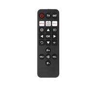 Télécommande universelle - NEDIS - XL préprogrammée - Netflix & Disney+ - TV & récepteurs DVB-S/S2/T2 - Grandes touches